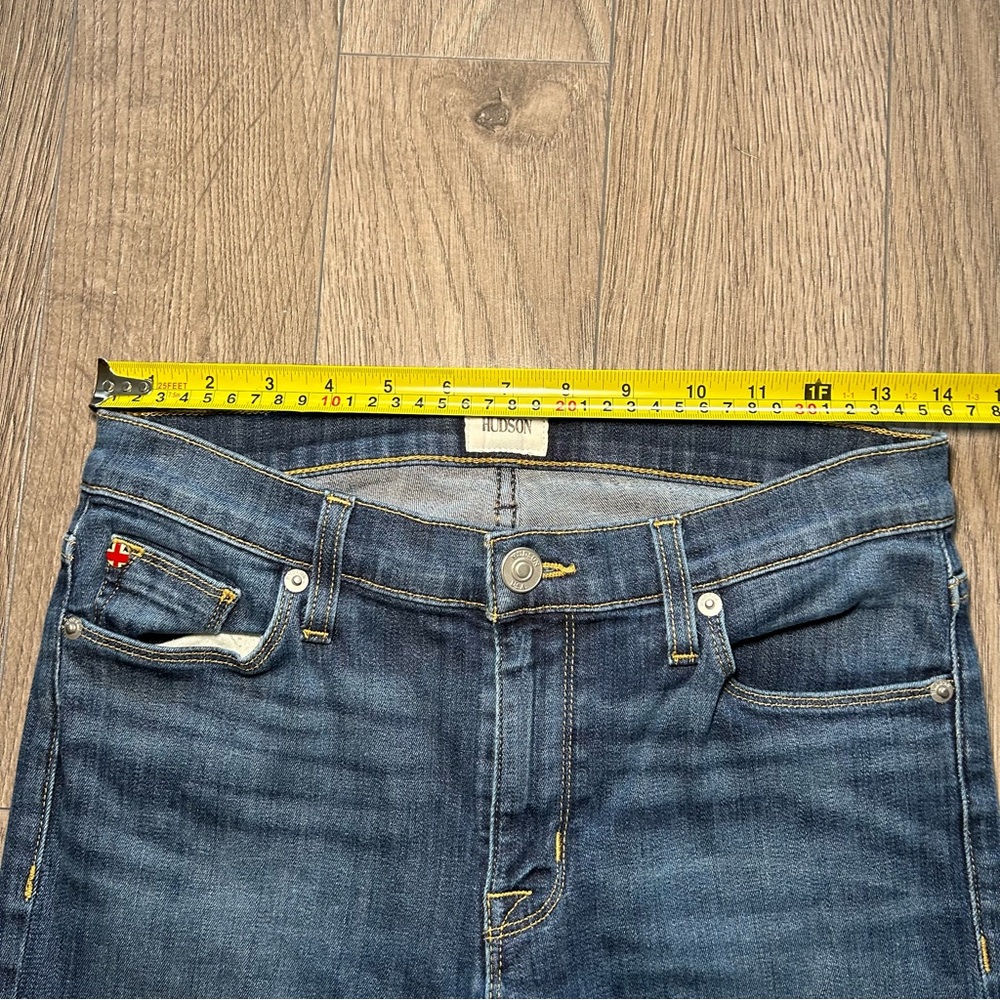 Hudson Jeans Nico Super Skinny Midrise Jean Mid / Dark Wash ‘Vera’ Size 27 - Picture 12 of 15
